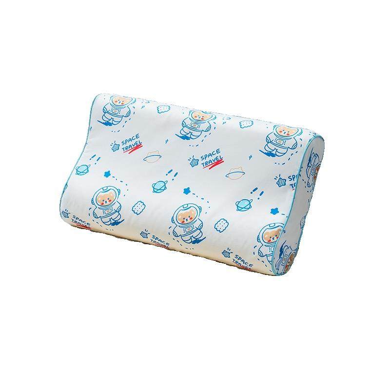 跨境温州乳胶枕头纯棉乳胶枕芯天然乳胶3岁以上儿童枕头a类母婴级