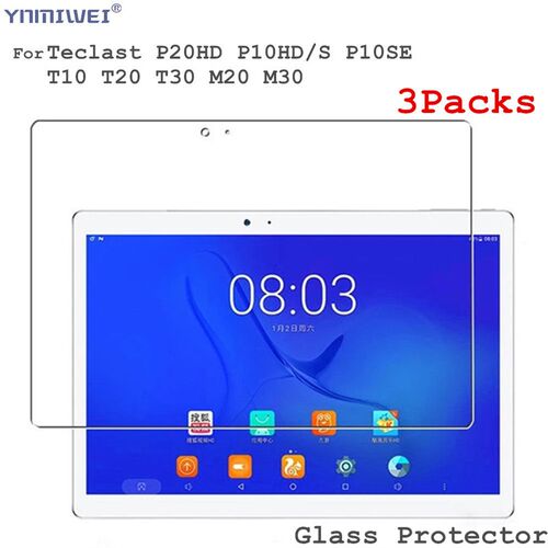 3Piece Glass Films For Teclast P20HD P30S Screen Protector f