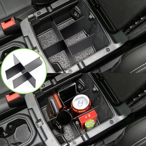 Car Armrest Box Storage Organizer Copilot Grab Tray Stowing