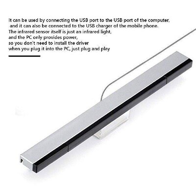 Sensor Bar USB Replacement Infrared  Ray Wired Remote