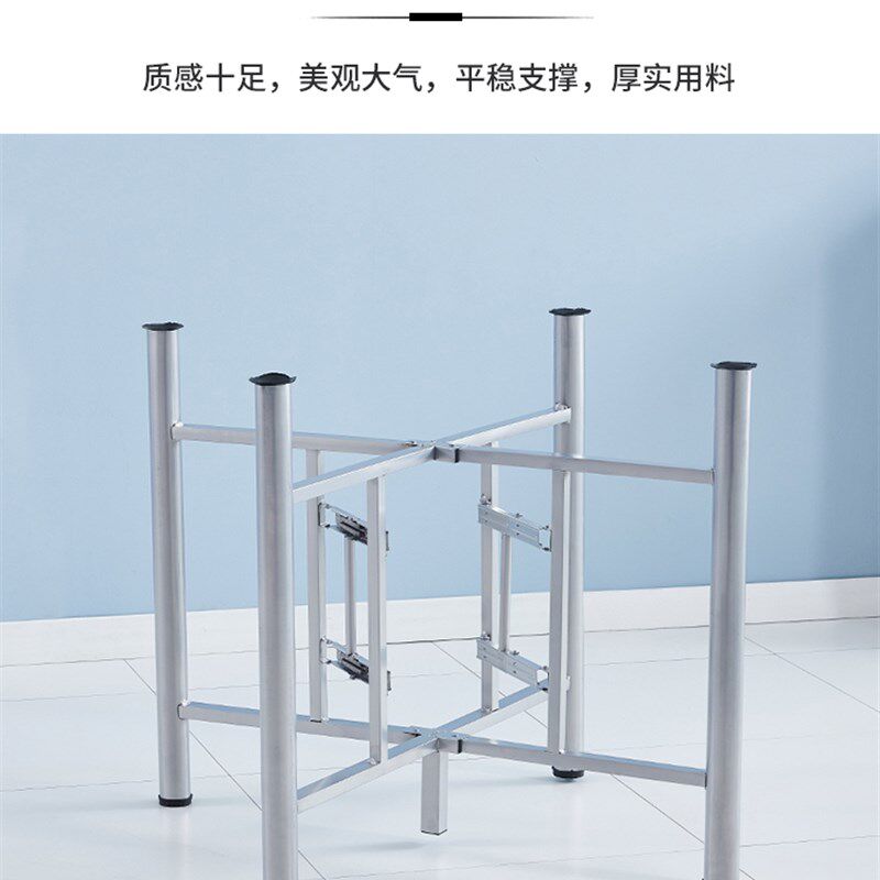 不锈钢桌子折叠圆桌酒店家用转盘餐桌饭店大排档流水席8-10人桌面,住宅家具,不锈钢/PVC餐桌,淘宝优惠券,粉丝福利购,淘宝优惠卷