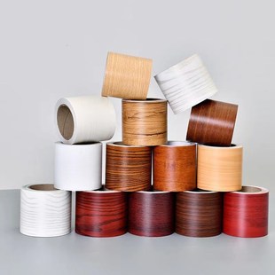 大理石纹木纹自粘踢脚地脚线线腰线波导线墙贴瓷砖贴纸防水地贴纸