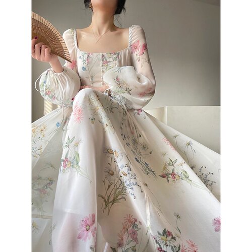french elegant midi dresses women  summer prom Fashion