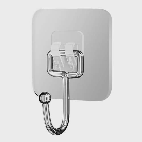 hook strong adhesive hole free wall door back clothes hook