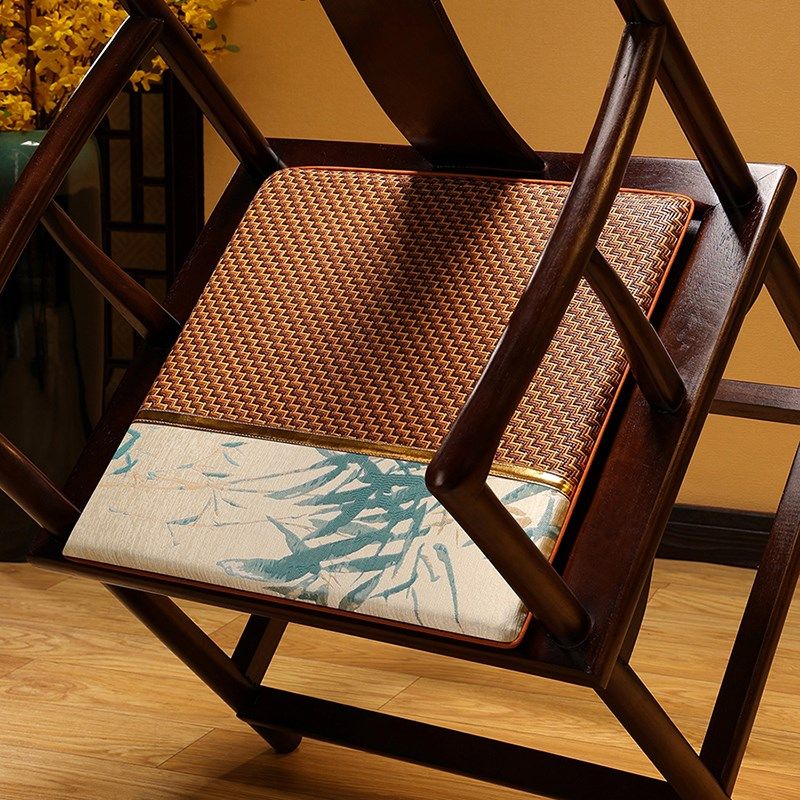 冬季中式椅子坐垫办公室沙发垫子透气屁垫藤席凉席茶椅垫冬天,居家布艺,椅垫,淘宝优惠券,粉丝福利购,淘宝优惠卷