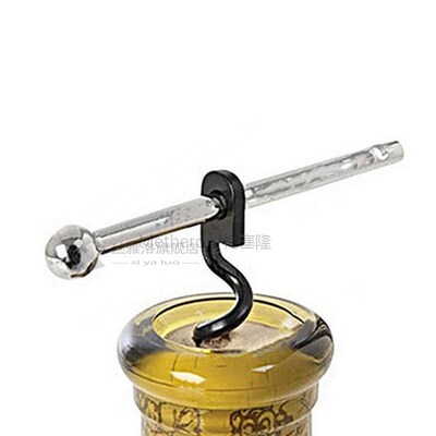 1pcs Stainless Steel Wine Bottle Opener Double Hinged Corksc