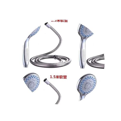 Shower head hotel bathroom pipe shower head and hose fixed 1