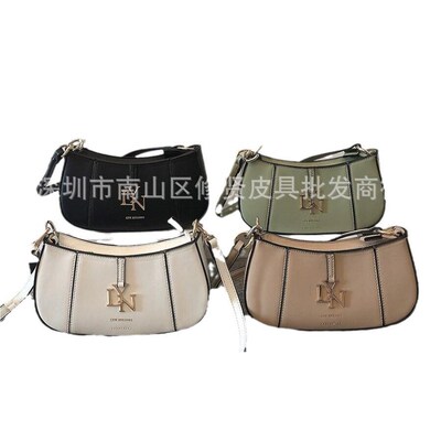 Lyn As Armpit Bag Stitched Baguette Bag Hand-held Shoulder C