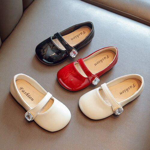 Girls Leather Shoes 2025 Childrens Shoes Little Girls Princ