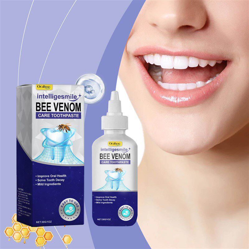 ORALHOE Bee Venom Oral Care Toothpaste - Gentle Deep Cleanin