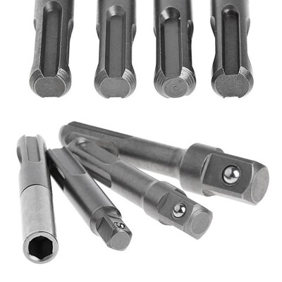 4 Pcs 1/43/81/2 SDS Socket Driver Drills+Quick Change