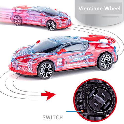 Electric Universal Wheel Car Toys Inertia With Light Music C