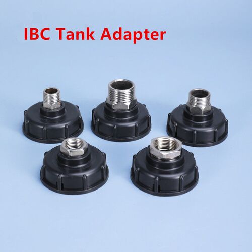 1000L IBC Tote Tank Drain Adapter 304 Stainless Steel Spout
