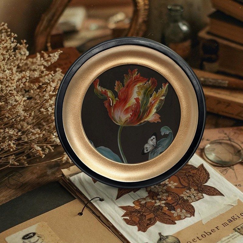 法式复古花朵桌面摆件装饰画中古风卧室梳妆台摆台画相框电视柜画,家居饰品,现代装饰画,淘宝优惠券,粉丝福利购,淘宝优惠卷