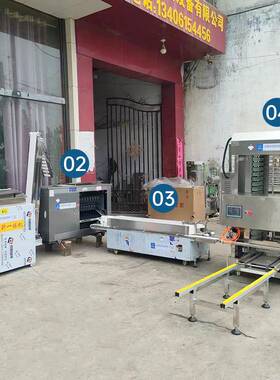 商用大型房馒头生产设备26491流线水厨早餐线食堂面点加工商用馒