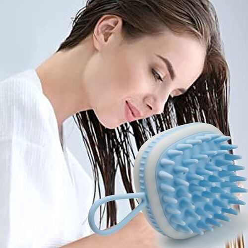 Multifunctional Shampoo Brush Handheld ABS Scalp Shampoo Mas