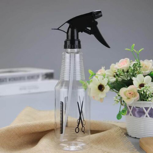 Transparent Multi-Function Press-Type Spray Bottle for Haird