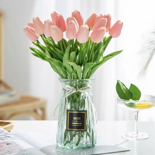 Tulip flower bouquet, artificial flower gift for bedroom dec