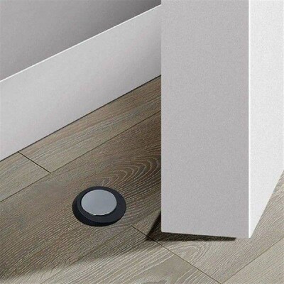 1Set Door Suction Strong Magnetic Invisible Door Stopper No
