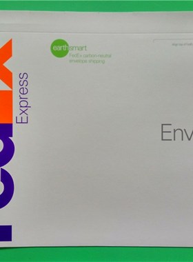 联邦fedex国际快递出口专用随货文件封信封文件袋文件壳全国