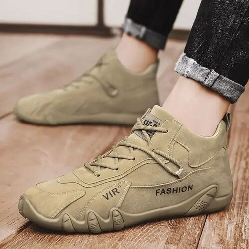 Ankle Boots for Men Casual Plush Warm Snow Boots Winter Snea