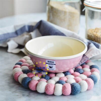 奥地利制造Riess 手工搪瓷珐琅彩色多尺寸宝宝碗酱料碗小菜碟饭碗