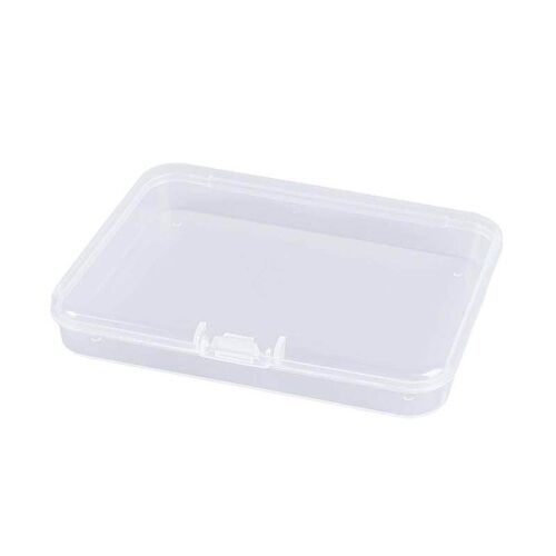 Wholesale rectangular PP plastic storage boxes, transparent