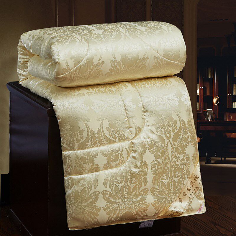 结婚婚庆大红蚕丝子芯婚房床嫁礼斤8斤10斤单人春秋被冬被,床上用品,棉花被,淘宝优惠券,粉丝福利购,淘宝优惠卷