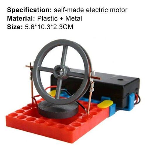 DIY Electric Motor Model Creative Educational Plastic
