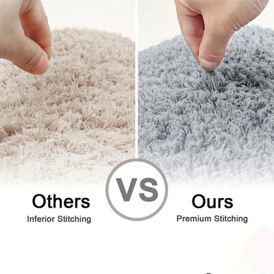 Bathroom Rug Anti Slip Bath Mats Absorbent Bathroom Mat Soft