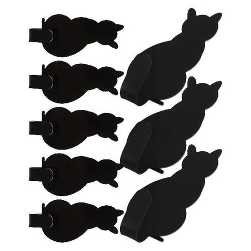 8 Pcs Heavy Duty Clothes Rack Coat Hooks Wall Hanger