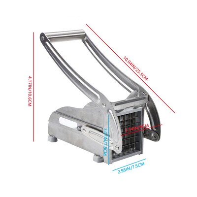 Stainless Steel Potato Cutter Manual Vegetable Cutter Potato