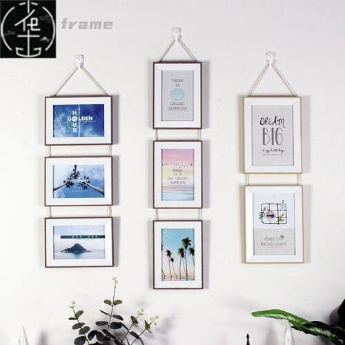 11pcs/Lot Wooden Multi Photo Frame Picture Frames Wall Hang