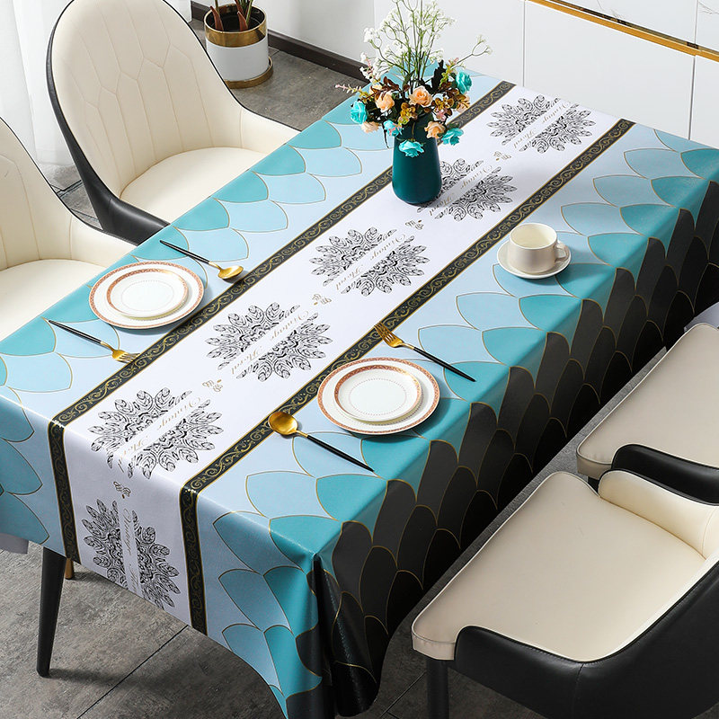 2023新款桌布防水防油防烫免洗餐桌垫家用长方形茶几台布餐布盖布,居家布艺,桌布,淘宝优惠券,粉丝福利购,淘宝优惠卷