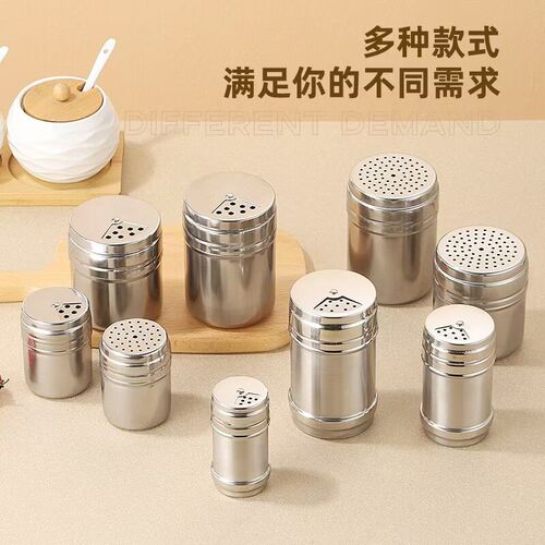 Bbq Sprinkling Bottle Sesame Cumin Jar Pepper Jar Stainless