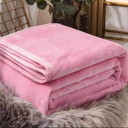 Warm Fleece Throw Soft Sofa Bed Mink Blanket Fuzzy Blanket