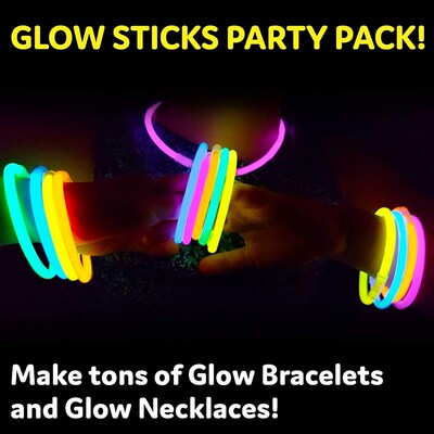 Glow Sticks Bulk Party Favors Glow in the Dark Party Supplie