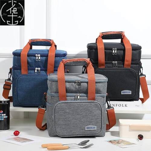 Portable Thermal Lunch Bag Picnic Food Cooler Bags Insulated