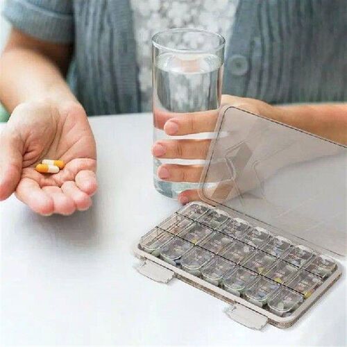 Pill Cases Organizers 7 Day Large Weekly Pill Cases Box