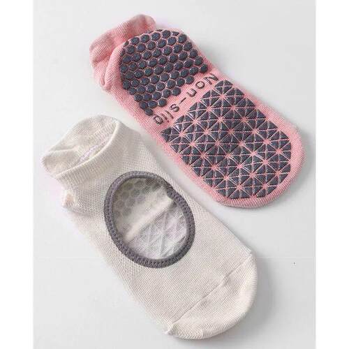 Yoga Socks Women Silicone Non-slip Pilates Grip Low-ankle So