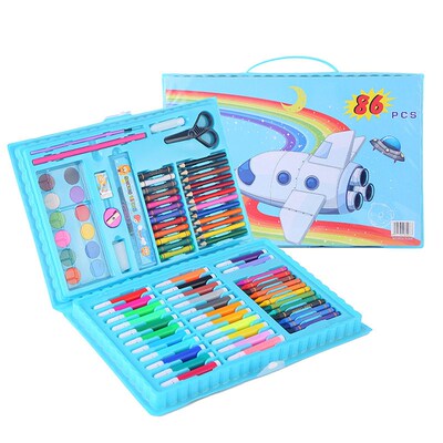 86 childrens brush set washable art painting