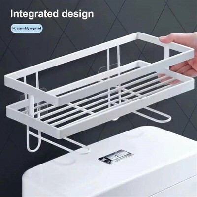 Wall Mounted Toilet Water Tank Rack Toilet Non-Punching