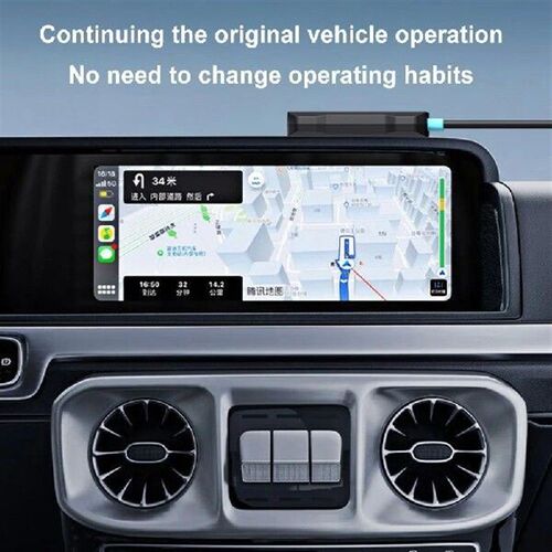 Wireless CarPlay Adapter Converts Wired To Wireless CarPlay