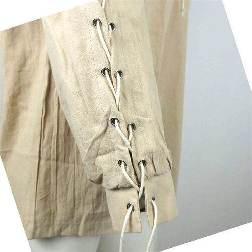 Medieval Shirts Men Tunic Pirate Costume Gothic Clothes Men