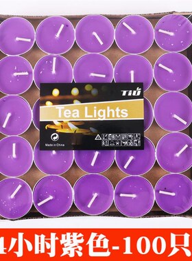 100pcs smokeless candles Boil tea candle tealight lights蜡烛