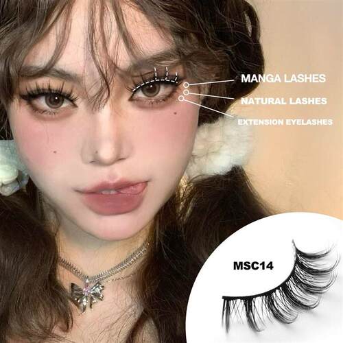 10 Pairs Makeup Natural Eye Lashes Dramatic False Eyelashes