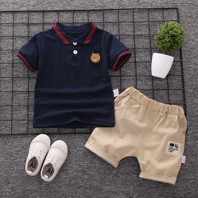 boy boys baby for Toddler T-Shirt Shorts Clothes kids set