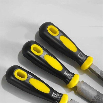 2Pcs 6inch Soft Grip Various Engineers Metal File Set Heavy