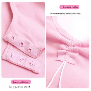 Long Sleeve Ballet Leotard Girls Cotton Dance Bodysuit
