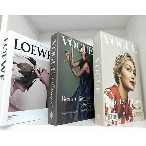 Ins Fashion Fake Books for Decoration Home Decor Coffee Tabl